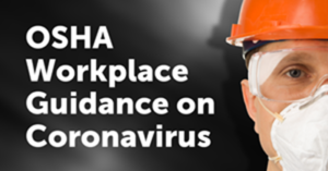 New OSHA Workplace Guidance on Coronavirus