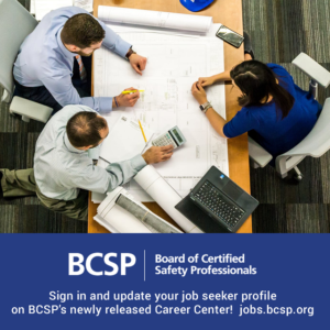 New BCSP Career Center Launched